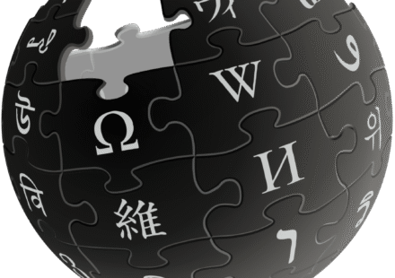 wikipedia logo (inverse)